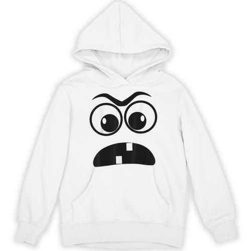 Creepy Face Carrot Halloween Book Character Costume Unisex Hoodie - Bookorys