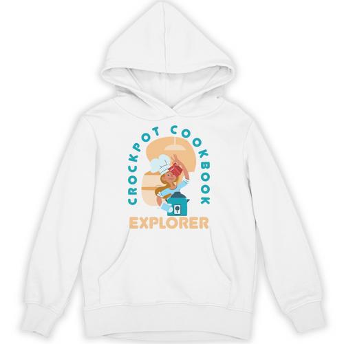 Crockpot Cookbook Baking Cooking Lovers Chef Cook Bakers Unisex Hoodie - Bookorys