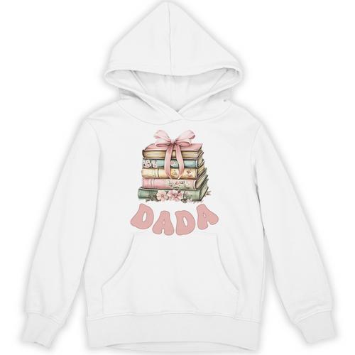 Dada Book First Chapter Birthday Family Matching Party Performance Unisex Hoodie - Bookorys