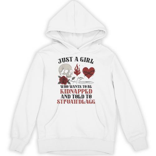 Dark Romance Merch Women STFUATTDLAGG Spicy Book Lover Unisex Hoodie - Bookorys DE