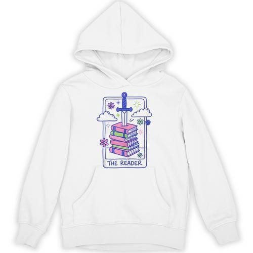Dark Romance Reader Retro 90s Style Bookish Spicy Book Lover Unisex Hoodie - Bookorys DE