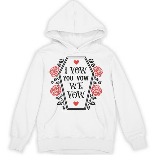 Dark Romance I Vow You Vow We Vow Merch Smutty Book Lovers Unisex Hoodie - Bookorys