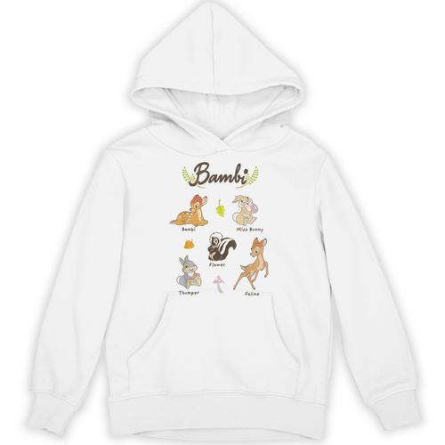 Disney Bambi Vintage Movie Characters Textbook Display Unisex Hoodie - Bookorys CA
