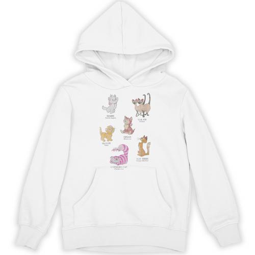 Disney Mickey And Friends Cat Names And Breeds Textbook Unisex Hoodie - Bookorys DE
