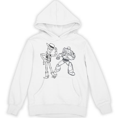Disney PIXAR Toy Story Woody & Buzz Lightyear Sketch Book Unisex Hoodie - Bookorys DE