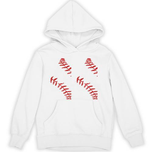 Distressed Baseball Number 44 Jersey Uniform Player Fan Unisex Hoodie - Sportilla