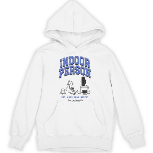 DOAWK Indoor Person Eat Sleep Game Repeat Book Series Unisex Hoodie - Bookorys