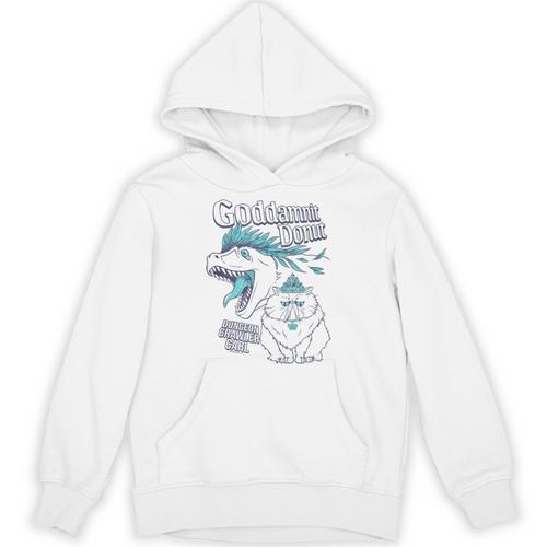 Dungeon Crawler Carl Princess Donut And Mongo Drawing Book Unisex Hoodie - Bookorys