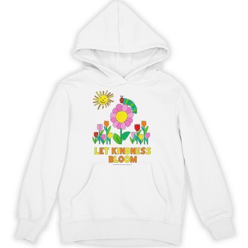 Eric Carle Let Kindness Bloom Flowers And Caterpillar Book Unisex Hoodie - Bookorys