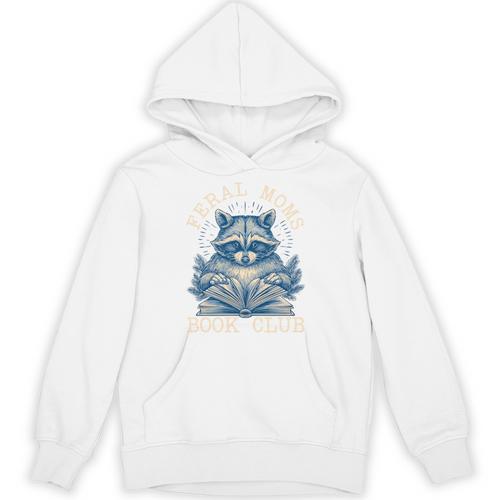 Feral Moms Book Club Unisex Hoodie - Bookorys CA