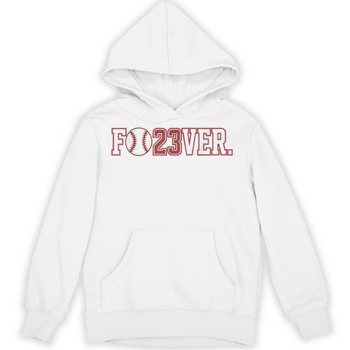 Fo23ver Baseball Sports Fan 23 Forever Unisex Hoodie - Sportilla