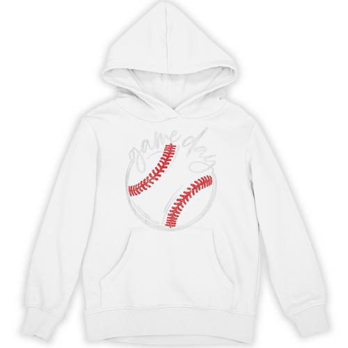 Game Day Baseball Baseball Lovers Softball Life Mom Premium Tri-Blend Unisex Hoodie - Sportilla
