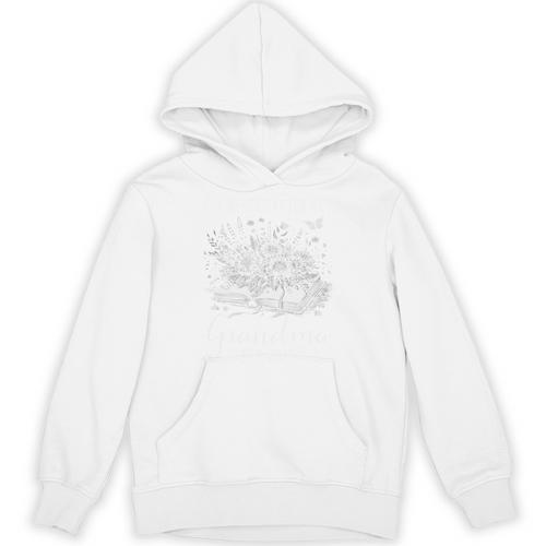 Grandma Est 2027 Best Chapter Yet Floral Book Unisex Hoodie - Bookorys