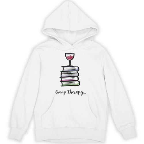GROUP THERAPY Book Club Unisex Hoodie - Bookorys