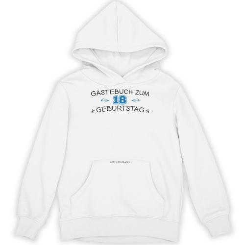 Guest Book 18th Birthday Guest List For 2001 T-Shirt Unisex Hoodie - Bookorys