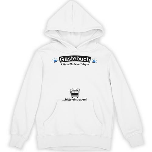 Guest Book Fire Brigade 20th Birthday Unisex Hoodie - Bookorys CA