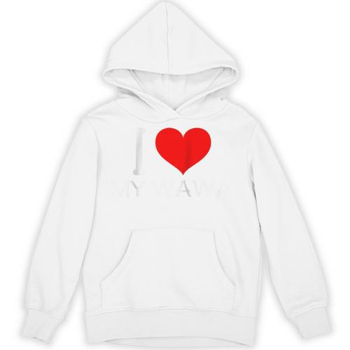 I Heart My Wawa Raglan Baseball Tee Unisex Hoodie - Sportilla