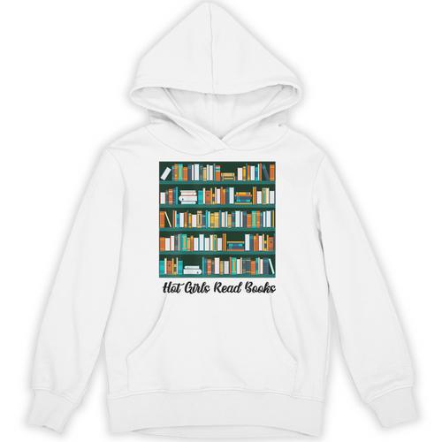 Hot Girl Read Books Unisex Hoodie - Bookorys