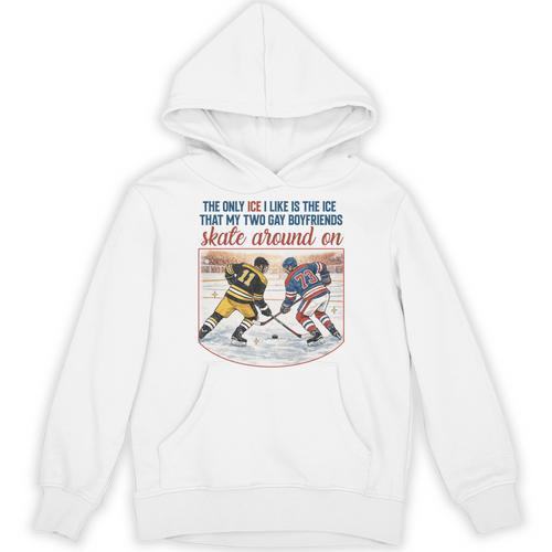Ice Hockey Romance Reader Book Lover Reading Smut Smutty Unisex Hoodie - Bookorys DE