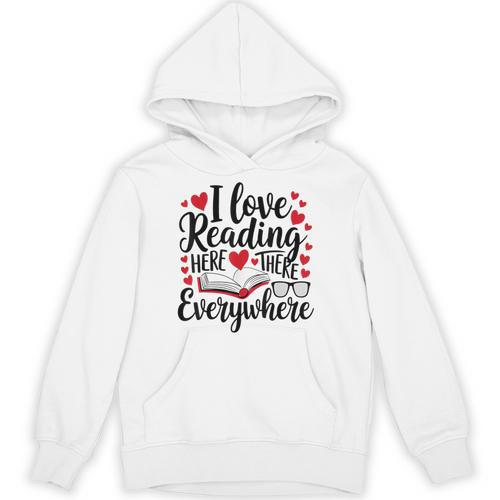 Its A Good Day To Read Book Across America Kids Unisex Hoodie - Bookorys