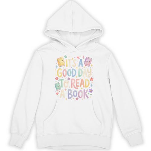 It’s A Good Day To Read A Book Cute Teacher Reading Premium Tri-Blend Unisex Hoodie - Bookorys AU