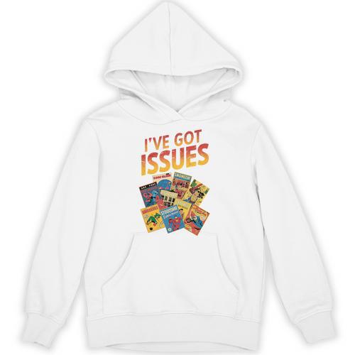 I'Ve Got Issues Comic Book Collecting Premium Tri-Blend Unisex Hoodie - Bookorys