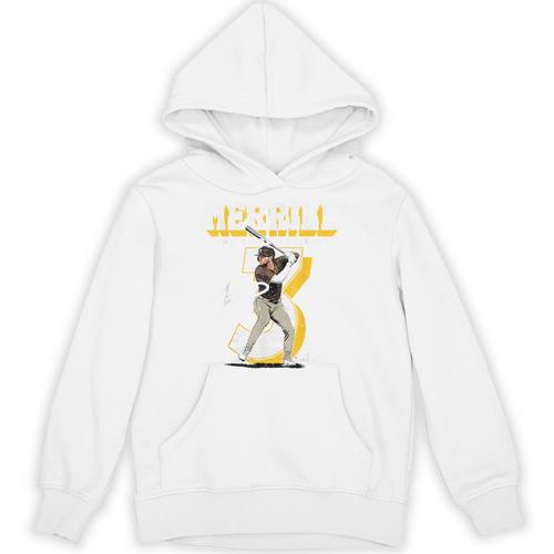 Jackson Merrill San Diego MLB Baseball Player MLBJME201M Unisex Hoodie - Sportilla
