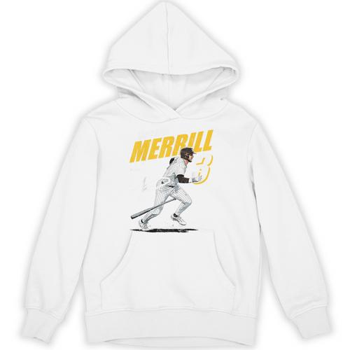 Jackson Merrill San Diego MLB Baseball Player MLBJME204M Unisex Hoodie - Sportilla