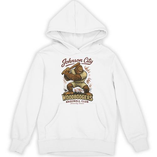 Johnson City Woodboogers Retro Baseball Club Unisex Hoodie - Sportilla