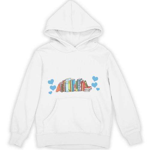 Just A Boy Who Loves Books Reading Unisex Hoodie - Bookorys