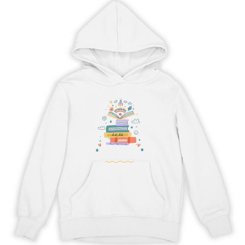 Just A Girl Who Loves Books For Bookworm Unisex Hoodie - Bookorys UK