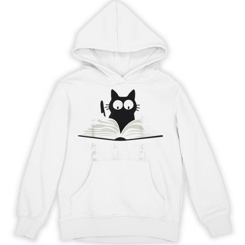 Just One More Chapter Cat Love Cat Book Unisex Hoodie - Bookorys AU