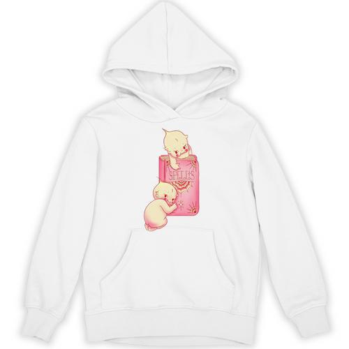 Kewpie Baby Magic Spell Book Witchcraft Halloween Gothic Unisex Hoodie - Bookorys DE