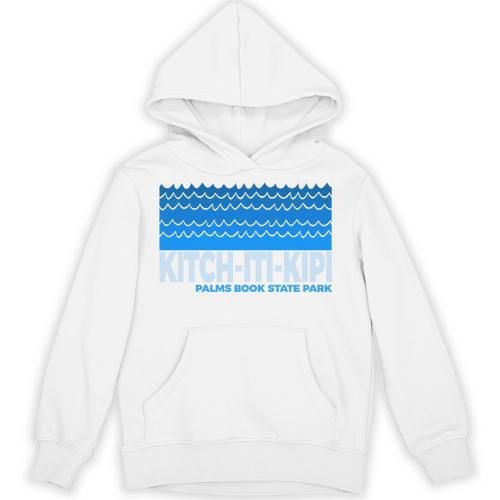 Kitch-Iti-Kipi MI Kitch-Iti-Kipi Palms Book Park Michigan Premium Tri-Blend Unisex Hoodie - Bookorys