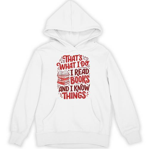 Librarian Book Lover Men Women Reading Unisex Hoodie - Bookorys