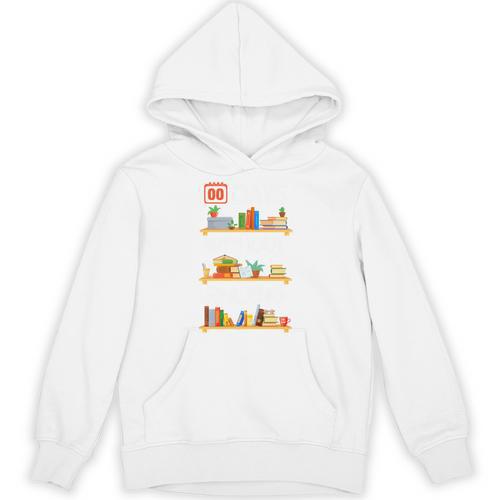 Library Librarian Bookworm Book 00 Days Without Reading Premium Tri-Blend Unisex Hoodie - Bookorys AU