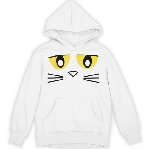 Library Teacher Reading Day Book Character Costume Blue Cat Unisex Hoodie - Bookorys AU