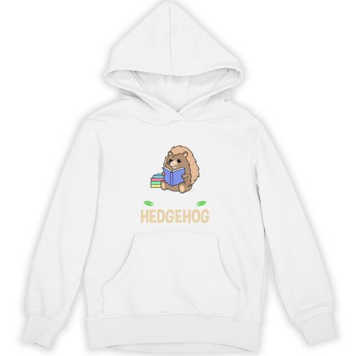 Life Is Better With A Hedgehog And Reading Books Unisex Hoodie - Bookorys CA