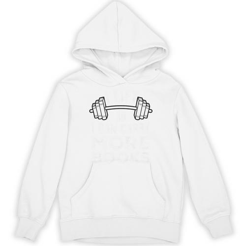 I Lift So I Can Carry More Books Premium Tri-Blend Unisex Hoodie - Bookorys CA