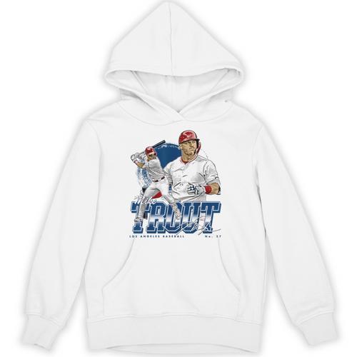 Mike Trout Los Angeles A MLB Baseball Players MLBMTR302N Unisex Hoodie - Sportilla