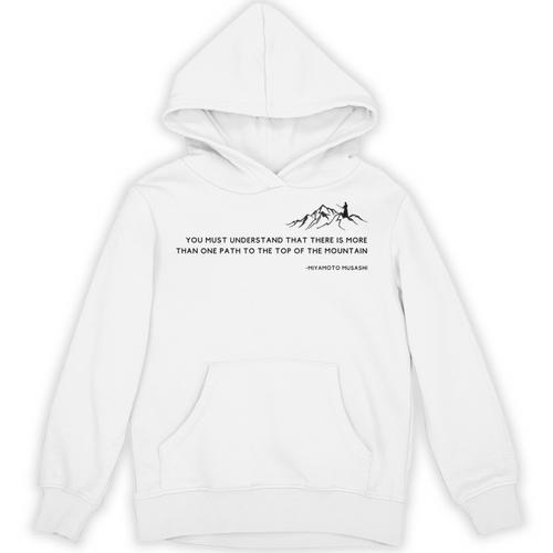 Miyamoto Muhashi Quote Samurai Warrior Book Of Five Rings Unisex Hoodie - Bookorys AU