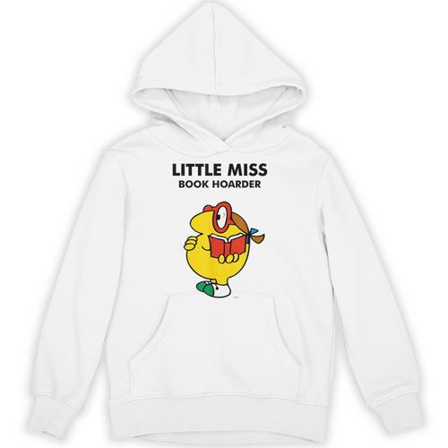 Mr Men Little Miss Meme Little Miss Book Hoarder Unisex Hoodie - Bookorys DE