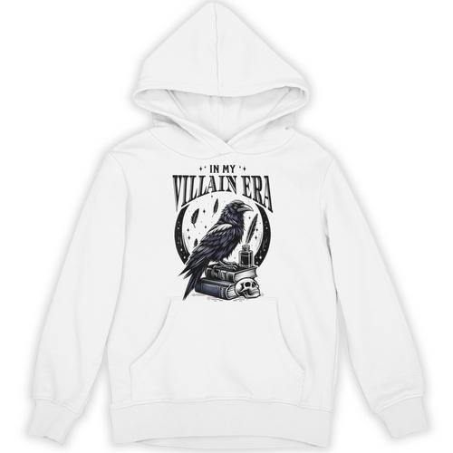 Novel Book Reading Dark Romance Romantasy Lover NS In My Villain Era Morally Grey Books Novel Lover Bookworm Unisex Hoodie - Bookorys