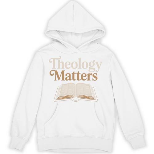 Theology Matters Open Book Unisex Hoodie - Bookorys UK