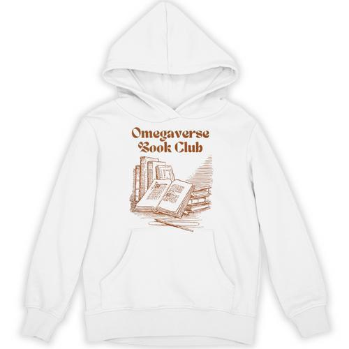 Omegaverse Book Club Reading Alpha Beta Omega Romance Unisex Hoodie - Bookorys CA