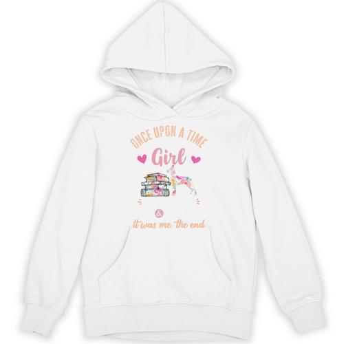 Once Upon a Girl Who Loved Great Danes & Books Unisex Hoodie - Bookorys CA