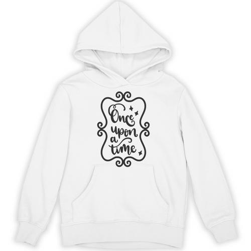 Once Upon A Time Fairytale Book Lover Reading Unisex Hoodie - Bookorys CA