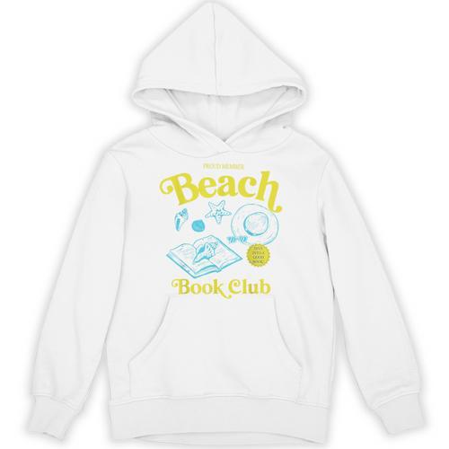 Proud Member Beach Book Club Retro Vintage Summer Bookish Unisex Hoodie - Bookorys