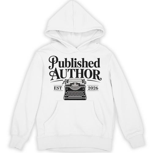 Published Author Writer 2026 New Book Novel Writing Premium Tri-Blend Unisex Hoodie - Bookorys