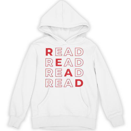 Read Books Library Bookworm Librarian Book Lover Unisex Hoodie - Bookorys UK